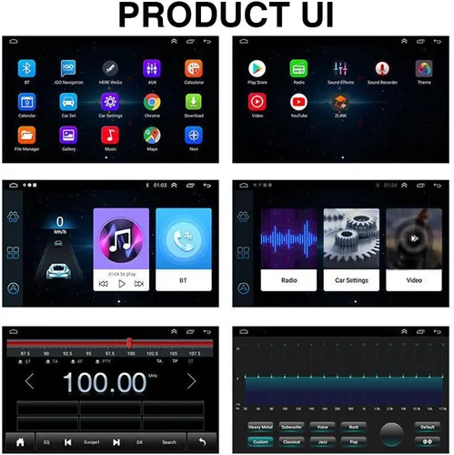 Miniatura 3 de Android 13 Estéreo de coche doble DIN compatible con C*orolla 2009-2013, 2G+32G 9 pulgadas pantalla táctil radio estéreo para coche con Carplay