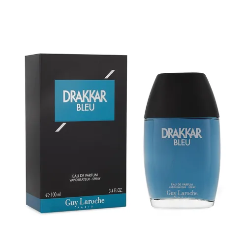 Guy Laroche Drakkar Bleu - Fragancia icónica de diseñador - Eau de Parfum potente, acuática y fresca - Fougère acuática - Colonia duradera para