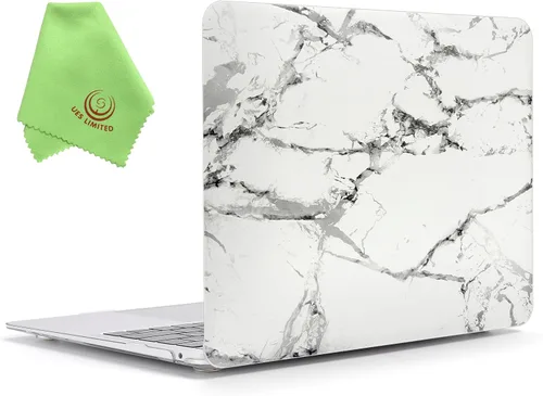 Miniatura 73 de Carcasa para MacBook Air de 13 pulgadas, UESWILL, carcasa rígida mate de tacto suave para MacBook Air de 13 pulgadas (Modelo A1466 / A1369) de Negro