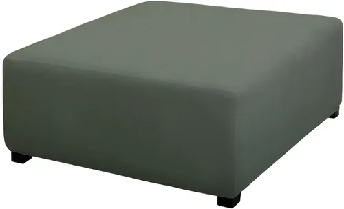 Miniatura 26 de PureFit Funda otomana súper elástica de ajuste perfecto cuadrada - Fundas otomanas para taburete y muebles plegables de almacenamiento para sala