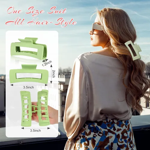 Miniatura 5 de 49 piezas de accesorios para mujer, pulseras de amistad con ondas de surfista, gargantilla en capas, pinzas para el cabello con garra cuadrada