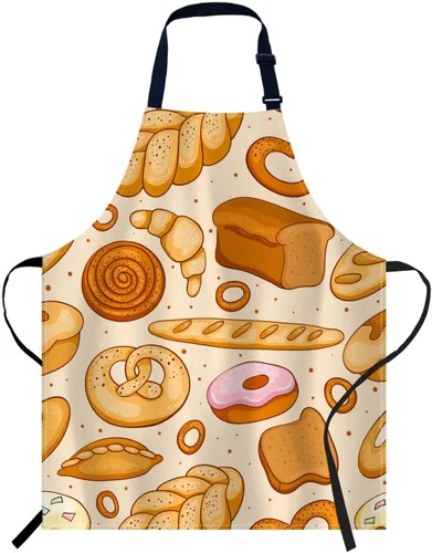 Miniatura 8 de oFloral Delantal de teoría de la ciencia de la biología unisex ajustable, delantal para cocinar, cocinero, mujeres y hombres, delantales para cocina