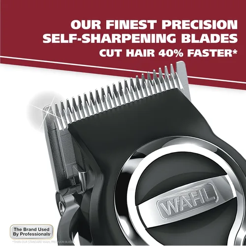 Miniatura 3 de Wahl Clipper Elite Pro High-Performance Home Haircut & Grooming Kit for Men - Cortapelos eléctrico - Modelo 79602