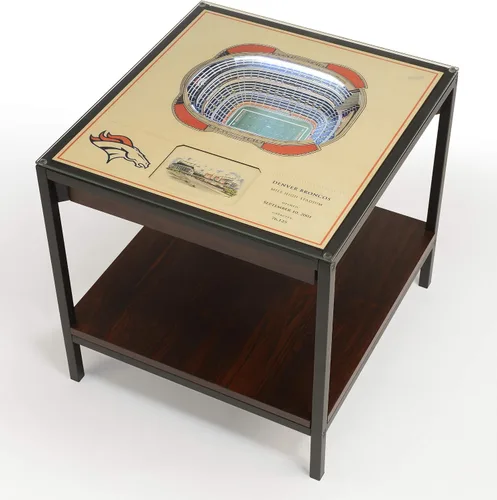 Miniatura 23 de YouTheFan NFL - Mesa auxiliar iluminada StadiumViews de 25 capas