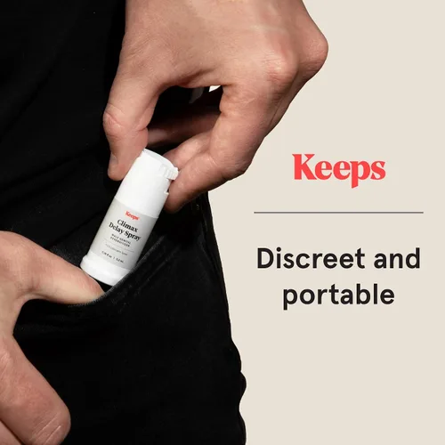 Miniatura 6 de Keeps Climax Delay Spray para hombres, fórmula de lidocaína para control del clímax y reducción de la sensibilidad, espray desensibilizante