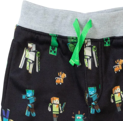 Miniatura 8 de Minecraft Paquete de 2 pantalones deportivos de forro polar para niños pequeños a grandes