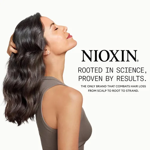 Miniatura 7 de Nioxin Kit de 2 sistemas de engrosamiento del cuero cabelludo + cabello Para cabello natural con adelgazamiento progresado Limpiar, acondicionar