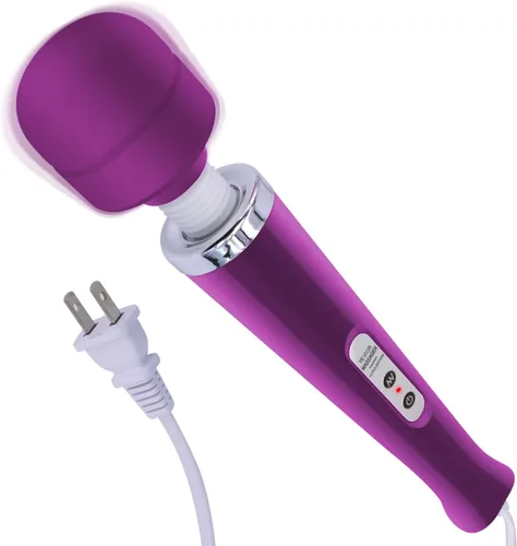 Miniatura 7 de YEVIOR Potente masajeador de mano con cable con 10 ajustes de pulso, vibración fuerte para mujeres, masajeador personal de terapia corporal total