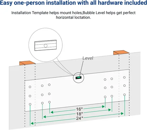 Miniatura 7 de FLEXIMOUNTS Estantería de garaje de 1 x 3 pies para montaje en pared, paquete de 1 estantería de pared de alta resistencia, soporta hasta 150