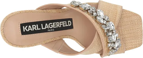 Miniatura 5 de Karl Lagerfeld Paris Sandalias de tacón de vacuno para mujer