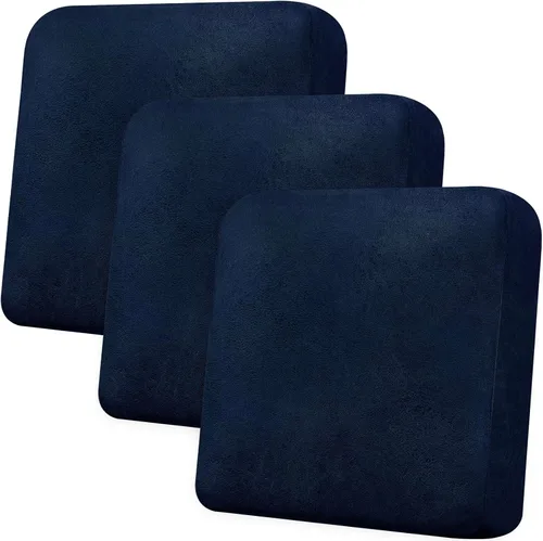 Miniatura 25 de Funda de cojín para sofá con aspecto de cuero, 1 unidad, elástica, para sala de estar, funda de cojín individual para sofá, protector de asiento