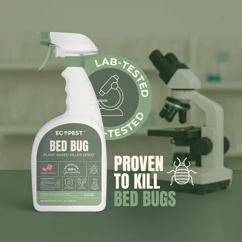 Miniatura 3 de Aerosol para chinches de cama – Natural, a base de plantas, eliminador de chinches de cama, huevos y ninfas Tratamiento doméstico seguro