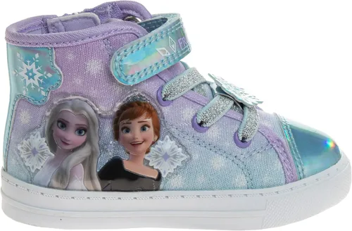 Miniatura 4 de Minnie Mouse Frozen Anna Elsa Encanto Maribel - Zapatos deportivos de lona casuales para niñas (tallas 6-12 para niños pequeños, niños pequeños)
