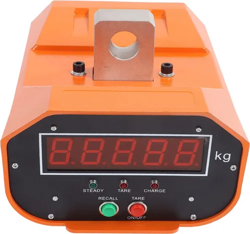 Miniatura 9 de Báscula industrial para grúa, 6,613.9 lbs, 6600 libras, báscula colgante con pantalla digital industrial resistente con control remoto, gancho