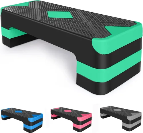 Adjustabl Aeróbico Stepper Fitness Step Platform Entrenamiento de Salud para Entrenamiento Deportivo