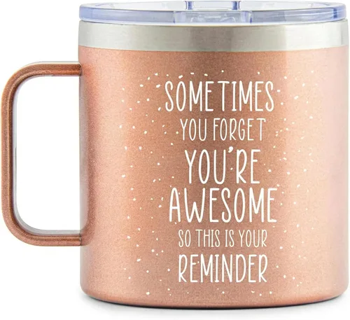 Miniatura 15 de Regalos para papá para el día del padre, a veces te olvides de tus increíbles regalos, tazas negras de 14 onzas para padres que piensan en ti, Negro