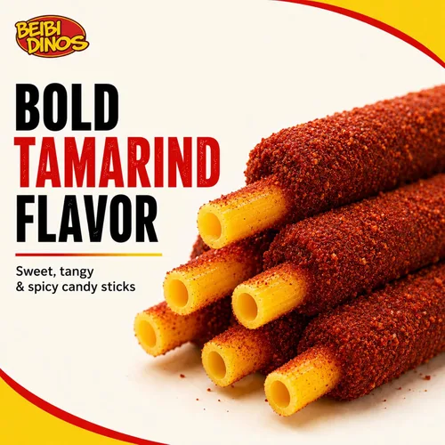 Miniatura 5 de Flautirriko Tarugos Tamarindo Candy Sticks 50 piezas 19.40 oz Always Fresh