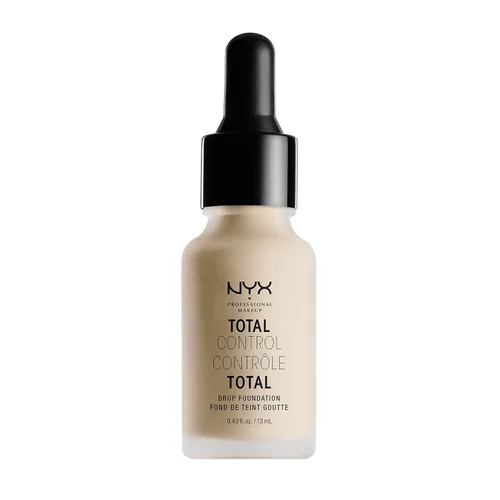 Miniatura 11 de NYX PROFESSIONAL MAKEUP Total Control Drop Foundation - Base de maquillaje color moca, marrón claro
