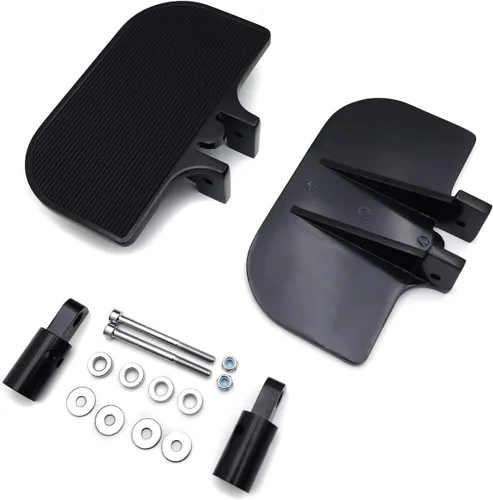 Miniatura 7 de HK MOTO HongK- Motocicleta Pasajero Mini Floorboards Pasapiés Traseros Soportes de Reposapiés Compatible con H-D Dyna Fat Bob Low Rider Street Bob