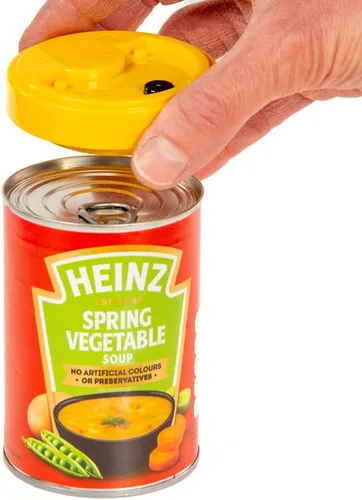 Miniatura 4 de Talking Products, Talking Tins - Botones de sonido grabables por voz, grabación de 20 segundos, amarillo, paquete de 3. Ayuda ideal para la demencia