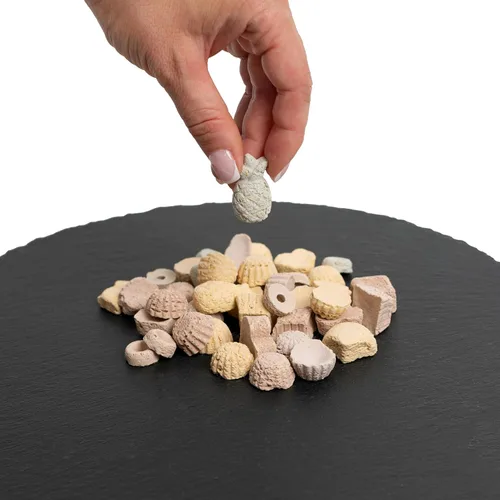 Miniatura 4 de HITT Caja de dulces de mezcla de arcilla comestible de primera calidad, trozos de arcilla surtidos en forma de caramelo para comer, antojos de PICA