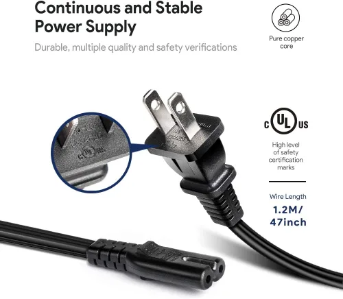 Miniatura 6 de HKY Cargador de CA de 24V para Samsung HW-J355 HW-J370 HW-J450 HW-J550 HW-J551 HW-JM37 HW-JM47 HW-J8500 Barra de sonido HW-K551 HW-K550 HW-K450