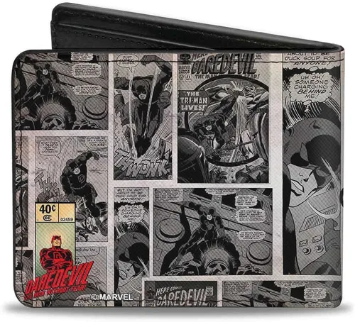 Miniatura 2 de buckle-down Marvel Universe cartera Daredevil Acción Pose Precio BoxC bastidor talla única Multicolor