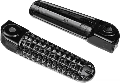 Miniatura 4 de Reposapiés delantero y trasero de motocicleta para Yamaha YZF R1 '98-2019, R6 '03-2020 (delantero+trasero, negro)