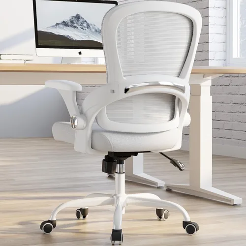 Miniatura 7 de TRALT Silla de oficina ergonómica con soporte trasero, sillas de escritorio de oficina en casa, silla de escritorio cómoda, silla de computadora
