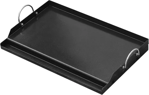 Miniatura 8 de Onlyfire Plancha universal para barbacoa con asas para la mayoría de las parrillas, parrilla antiadherente con revestimiento de cerámica