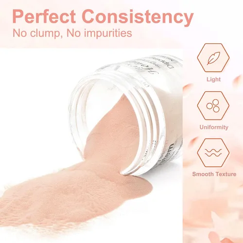 Miniatura 2 de Polvo acrílico profesional de 0.99 oz/caja de uñas acrílicas para uñas francesas color blanco transparente rojo desnudo para extensión de uñas