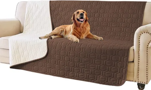 Miniatura 10 de Tcksstex - Funda impermeable y antideslizante para cama de perro, manta para mascotas, sofá, colchón protector para incontinencia de coche, funda