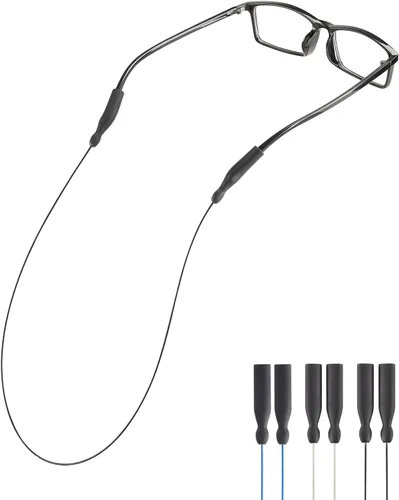 Miniatura 15 de Correas para Gafas - Correa para Gafas de Sol Retenedor de Anteojos Correas para Gafas Soporte de Cuerda para Anteojos Kit de Correa para Gafas de 3