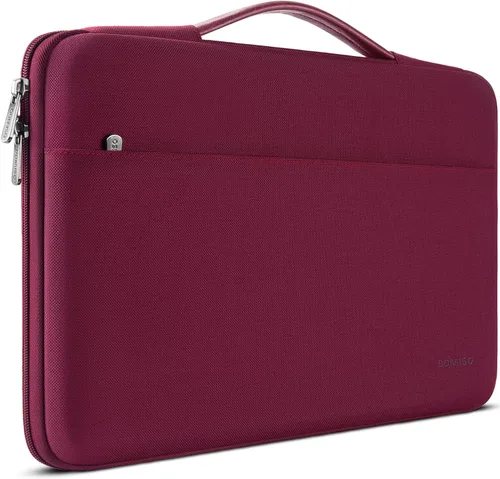Miniatura 13 de DOMISO - Funda protectora para portátil de 17 pulgadas con asa, compatible con HP Dell ASUS Lenovo Chromebook de 17-17.3 pulgadas, bolsa para Rosa