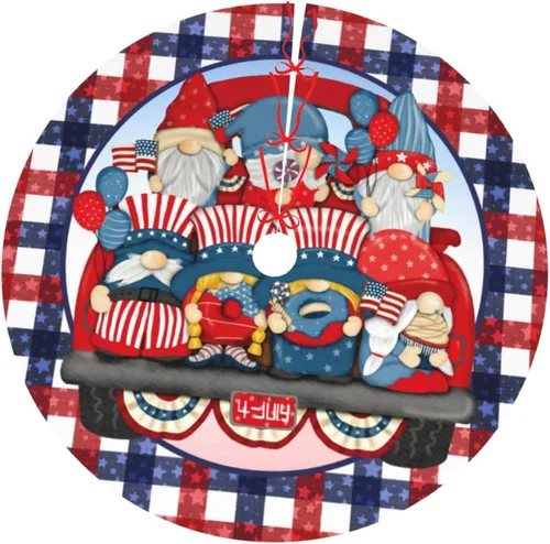Miniatura 9 de Alfombra de césped de fútbol americano, divertido deporte, verde, 36 pulgadas, falda de árbol de Navidad, tapete, suministros divertidos