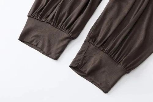 Miniatura 117 de Pantalones de algodón modal para mujer de AvaCostume, pantalones suaves para practicar yoga o deportes.