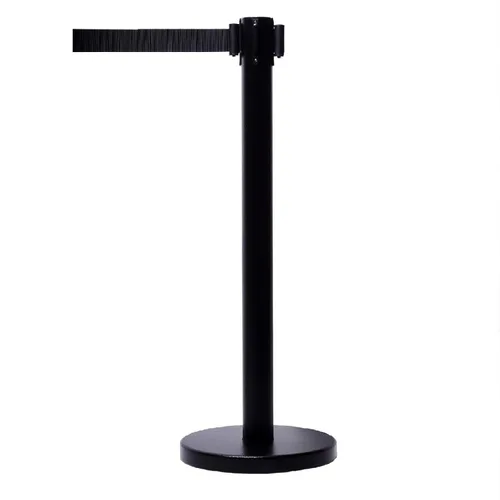 Miniatura 4 de VIP Crowd Control - Juego de barreras de seguridad con cinturones retráctiles, 91 cm de altura, cinturón de 198 cm y soporte de pared 2 Posts