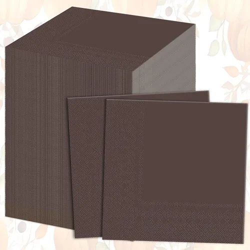 Miniatura 10 de Teling 300 piezas de servilletas de papel de Navidad desechables, servilletas rojas y verdes para fiestas navideñas, bodas, almuerzos en casa