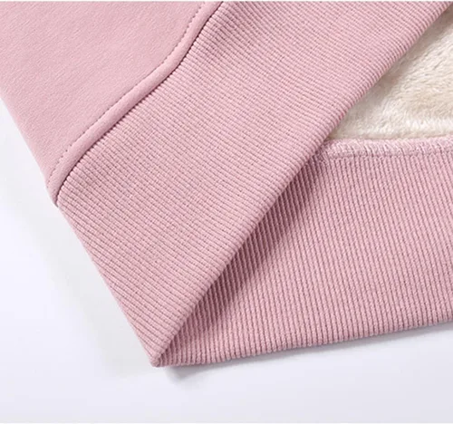 Miniatura 7 de Malajisi Sudadera con capucha para mujer, forro polar, sherpa, para invierno, casual, ajuste holgado