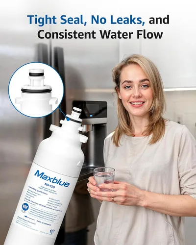 Miniatura 7 de Maxblue Filtro de agua para refrigerador ADQ73613401, repuesto para LG® LT800P®, ADQ73613402, ADQ73613408, ADQ75795104, Kenmore 9490, LSXS26326S