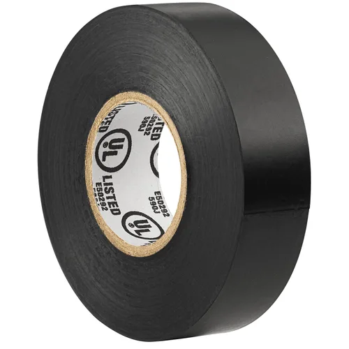 Miniatura 8 de TAPEWELL Cinta eléctrica negra, grado profesional, 3/4 pulgadas x 66 pies, cinta aislante eléctrica de vinilo de PVC para todo tipo de clima