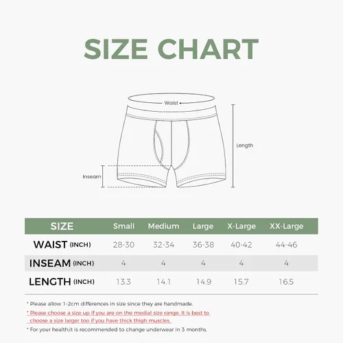 Miniatura 6 de Natural Feelings Ropa interior de bambú para hombre, ropa interior cómoda y transpirable para hombres con bragueta abierta, paquete de 5