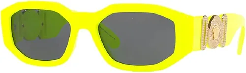 Versace VE4361 - Gafas de sol irregulares para hombre + paquete con kit de gafas de cortesía de diseñador iWear