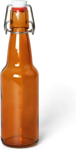 Miniatura 7 de Cocktailor Botellas de cerveza Grolsch de vidrio (paquete de 12, 11 oz./11.2 fl oz), sellado hermético con tapa abatible/tapones abatibles