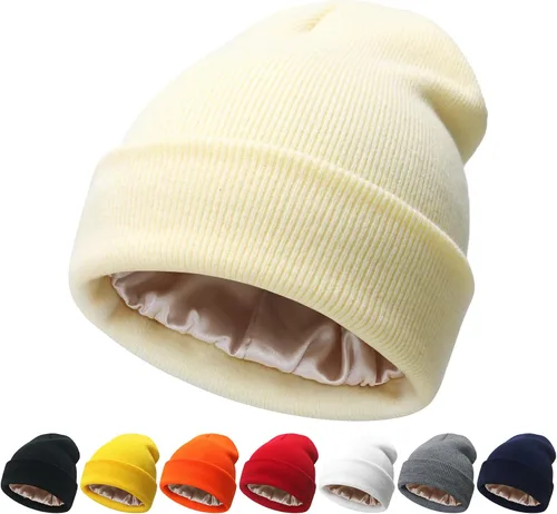 Miniatura 32 de NPQQUAN Unisex Beanie Hats for Men Women Winter Knit Beanies