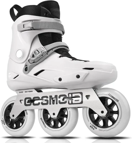 TT3 - Patines en línea para adultos, cuchillas COSMOID de alto rendimiento para mujeres y hombres, 3 ruedas con marco de metal de 4.331 in, para