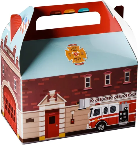 Hammont Cajas de papel (10 unidades) - Cajas de galletas para regalos de fiesta, bonitos diseños, perfectas para fiestas y celebraciones, 6.25 x