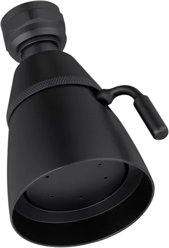 Miniatura 11 de Cabezal de Ducha de Ángulo Simple, Cabezal de Ducha de Latón de Alto Flujo, Ajustable en Ángulo y Flujo de Agua, G 1/2, Níquel Cepillado