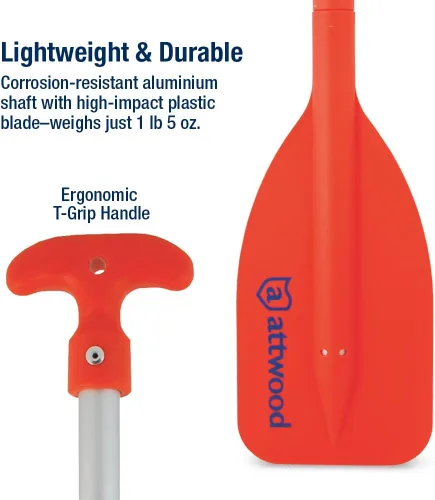 Miniatura 5 de Attwood Remo telescópico de emergencia para navegación, naranja