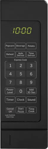 Miniatura 3 de GE Horno microondas para encimera Capacidad de 0.7 pies cúbicos, 700 vatios Esenciales de cocina para la encimera o dormitorio Negro